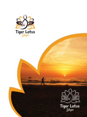 Tiger Lotus Yoga | Logo Design by Mosa Abo swelem