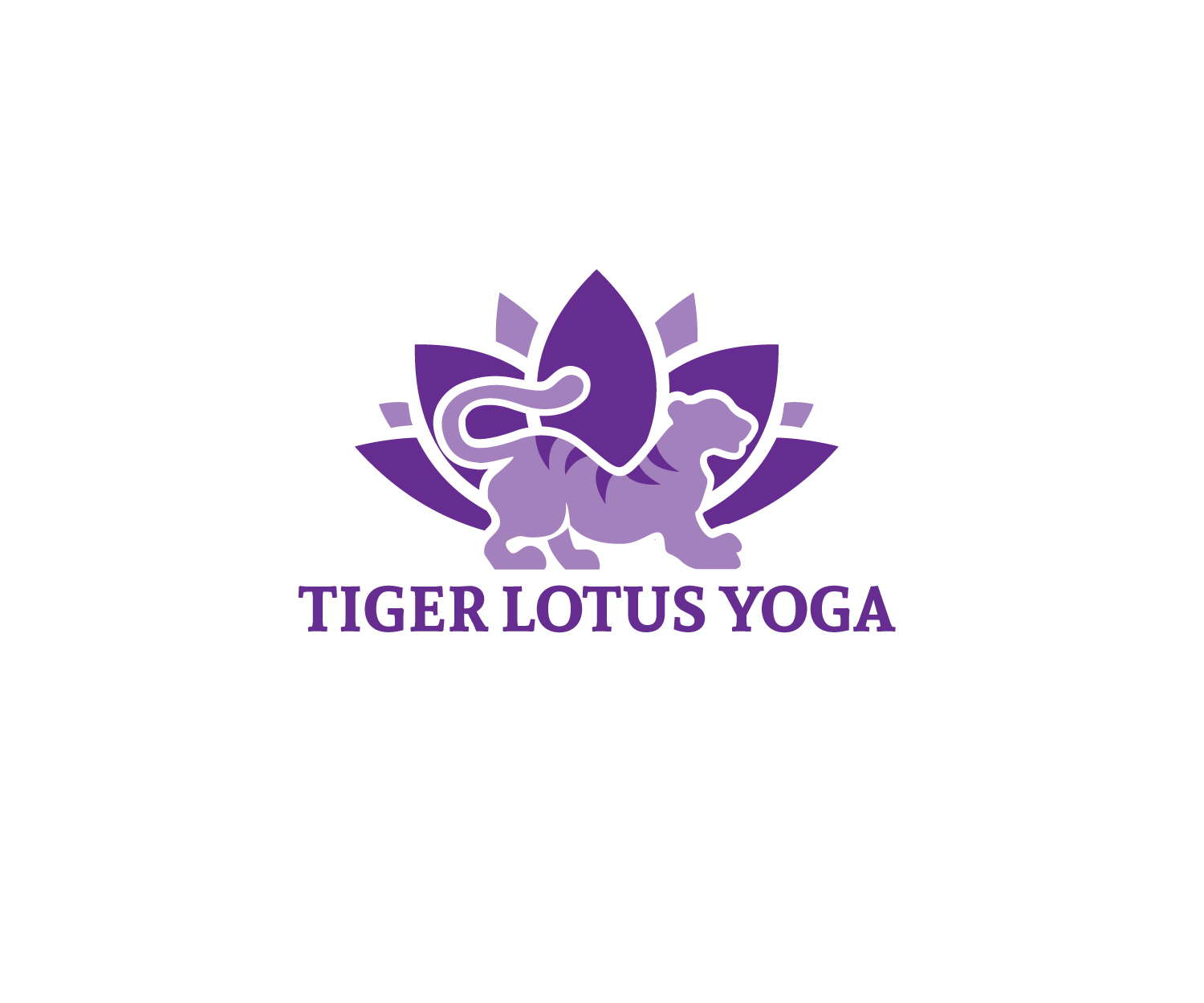 Logo Design by coo.lt for Tiger Lotus Yoga | Design #23873459