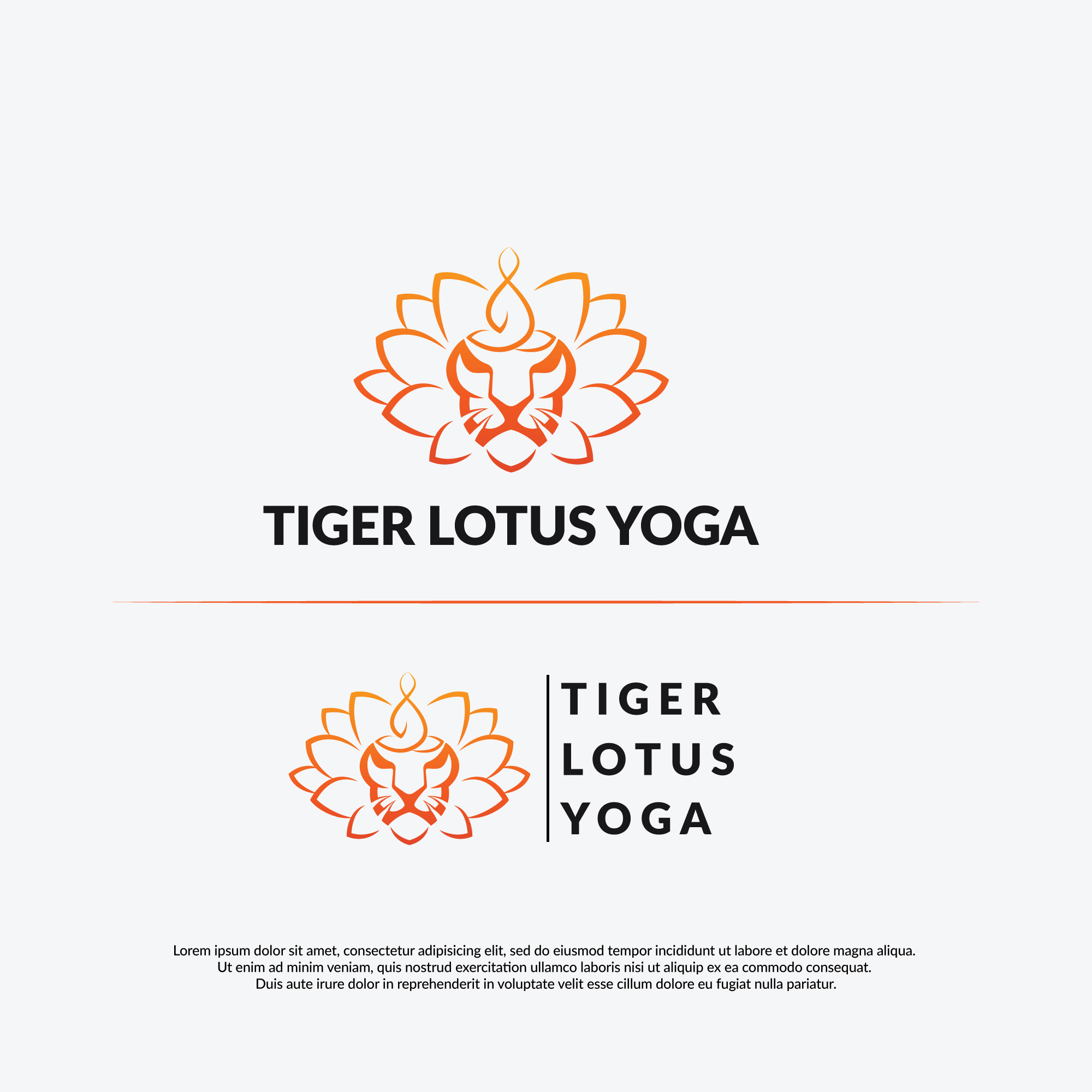 Design de Logo par Ara Studio pour Tiger Lotus Yoga | Design #23876321