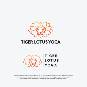 Tiger Lotus Yoga | Logo-Design von Ara Studio