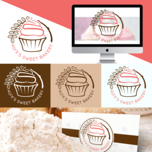 Logo Design by Jose Alvin for Alyx's Sweet Bakery | Design: #23888912