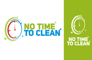 No Time To Clean | Logo Design by ammar_ed