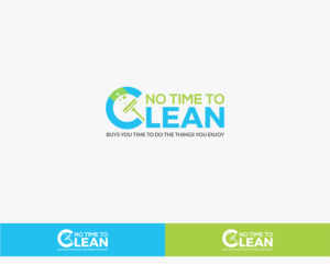 No Time To Clean | Logo Design by brandit