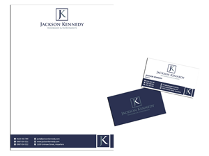 Letterhead for financial advisor-insurance agent firm | Letterhead Design by MT