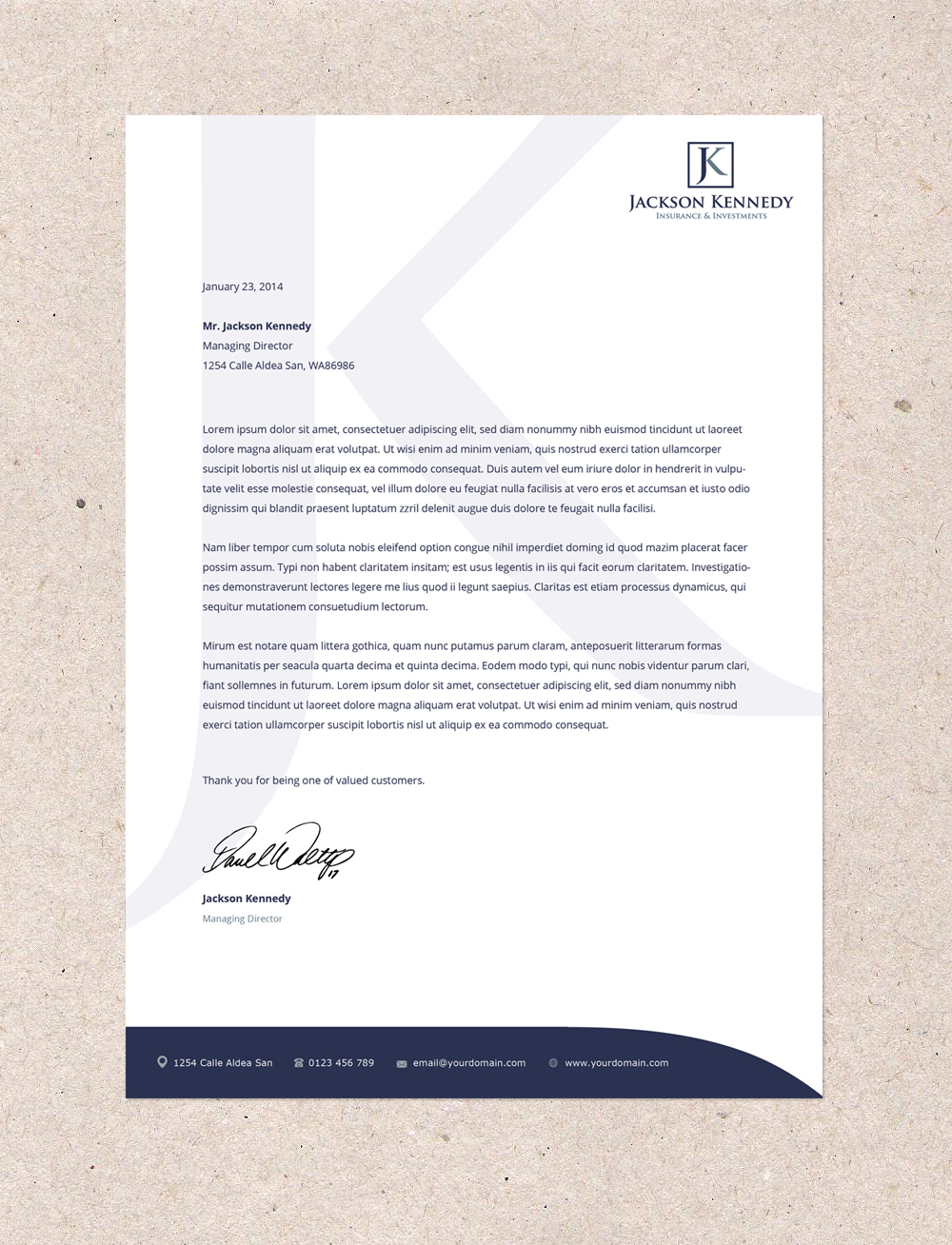 Letterhead Design by juca for this project | Design #3011269