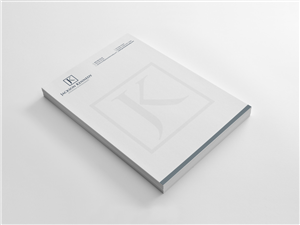Letterhead for financial advisor-insurance agent firm | Letterhead Design by Atvento Graphics