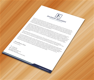 Letterhead Design by Sarmishtha Chattopadhyay_loginchange for this project | Design: #3007867