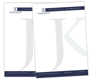 Letterhead for financial advisor-insurance agent firm | Letterhead Design by creationz2011