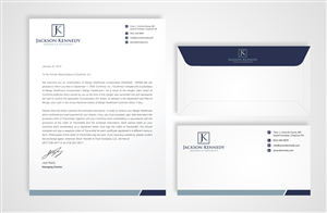 Letterhead for financial advisor-insurance agent firm | Letterhead Design by Owaisias