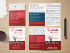 Diseño de Flyer por nurulhasan.iou para Bay Area Heart | Diseño #23884429