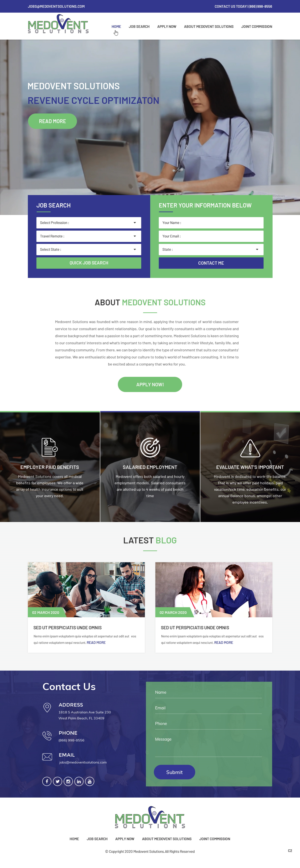 Web Design by pb for this project | Design: #23886053