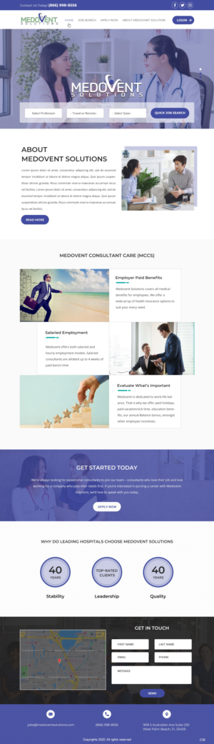 Web Design by pb for this project | Design: #23886068