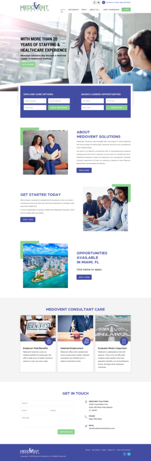 Medovent Website Design | Diseño Web por Sbss
