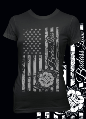 Diseño de Camiseta por rickyadri para Badass Lass, LLC | Diseño #23880984