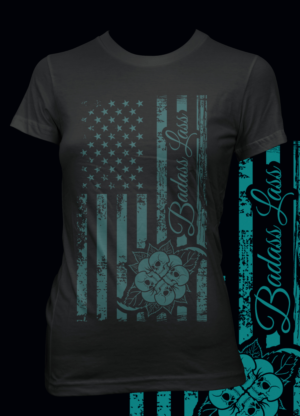 Diseño de Camiseta por rickyadri para Badass Lass, LLC | Diseño: #23902782