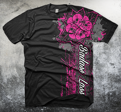 T-shirt Design by OT Design for Badass Lass, LLC | Design #23887883