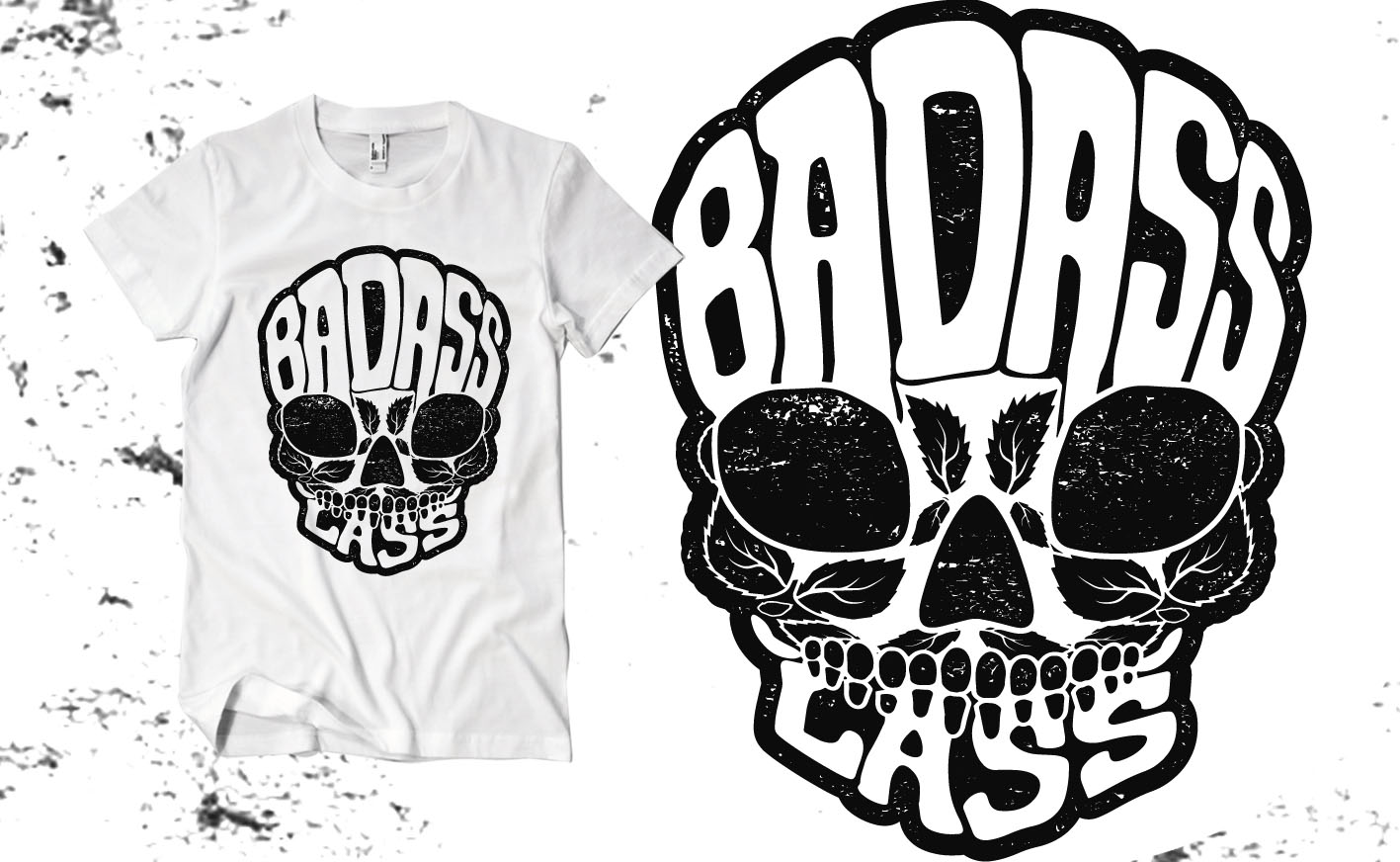 T-shirt Design by Uprinteez for Badass Lass, LLC | Design #23890246