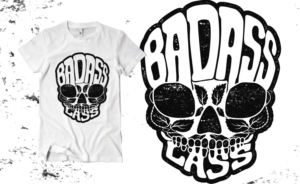 Diseño de Camiseta por Uprinteez para Badass Lass, LLC | Diseño: #23890246
