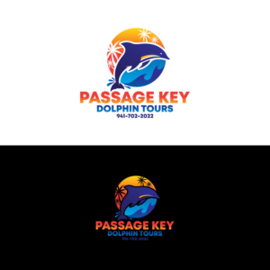 Passage Key Dolphin Tours  / 941-702-2022 | Logo-Design von Graphic Bricks