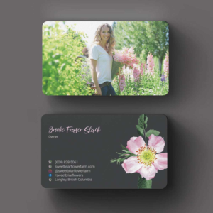 Business Card Design by INDIAN_Ashok for Sweetbriar Flower Farm | Design: #24000583