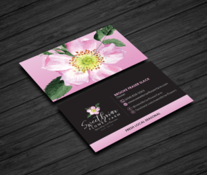 Business Card Design by Creations Box 2015 for Sweetbriar Flower Farm | Design: #23883611