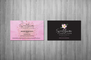 Business Card Design by Creations Box 2015 for Sweetbriar Flower Farm | Design: #23883638