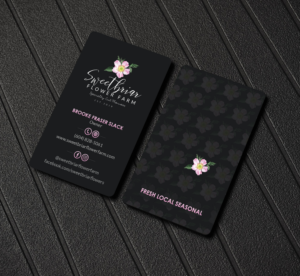 Business Card Design by Creations Box 2015 for Sweetbriar Flower Farm | Design: #23887151