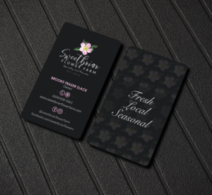 Business Card Design by Creations Box 2015 for Sweetbriar Flower Farm | Design: #23887152