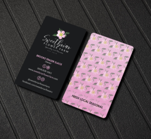 Business Card Design by Creations Box 2015 for Sweetbriar Flower Farm | Design: #23887153