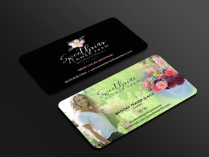 Visitenkarten-Design von Creations Box 2015 für Sweetbriar Flower Farm | Design: #23995519