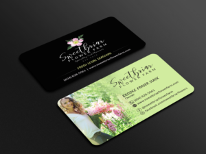 Visitenkarten-Design von Creations Box 2015 für Sweetbriar Flower Farm | Design: #23999729