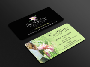 Business Card Design by Creations Box 2015 for Sweetbriar Flower Farm | Design: #24014258