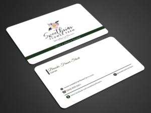 Business Card Design by mohammed0087 for Sweetbriar Flower Farm | Design: #23971370