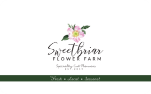 Business Card Design by mohammed0087 for Sweetbriar Flower Farm | Design: #23971371