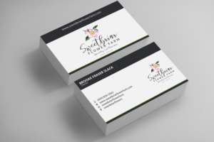 Business Card Design by Jahidul for Sweetbriar Flower Farm | Design: #23913548