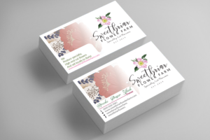Business Card Design by Jahidul for Sweetbriar Flower Farm | Design: #23937564