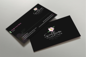 Business Card Design by Uttom 2 for Sweetbriar Flower Farm | Design: #23902424