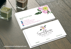 Business Card Design by Graphics Design Help for Sweetbriar Flower Farm | Design: #23933649