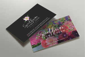 Visitenkarten-Design von DesignShout für Sweetbriar Flower Farm | Design: #24112704