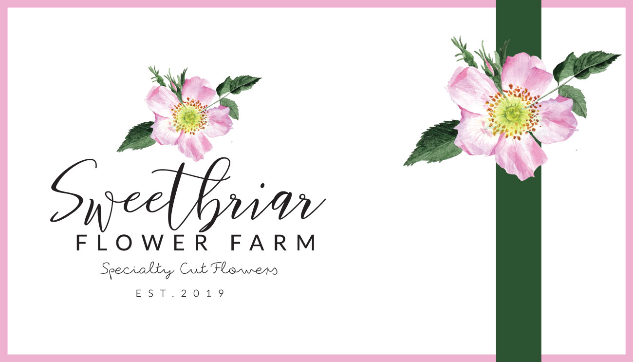 Design de Carte de Visite par Junaid 23 pour Sweetbriar Flower Farm | Design #23896580