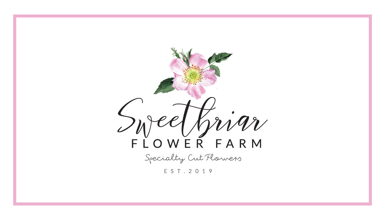 Business Card Design by Junaid 23 for Sweetbriar Flower Farm | Design #23896612