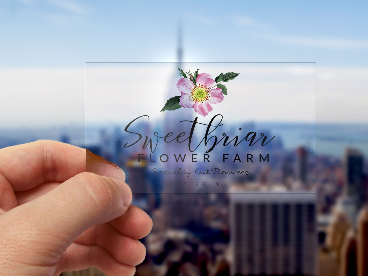 Business Card Design by kabirdesign3d for Sweetbriar Flower Farm | Design #23944406