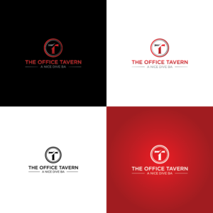 "The Office Tavern" and would like to see it with tag line as well "a nice dive bar" | Diseño de Logo por TerryBogard