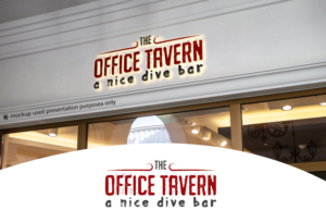"The Office Tavern" and would like to see it with tag line as well "a nice dive bar" | Design de Logo par Juli creation