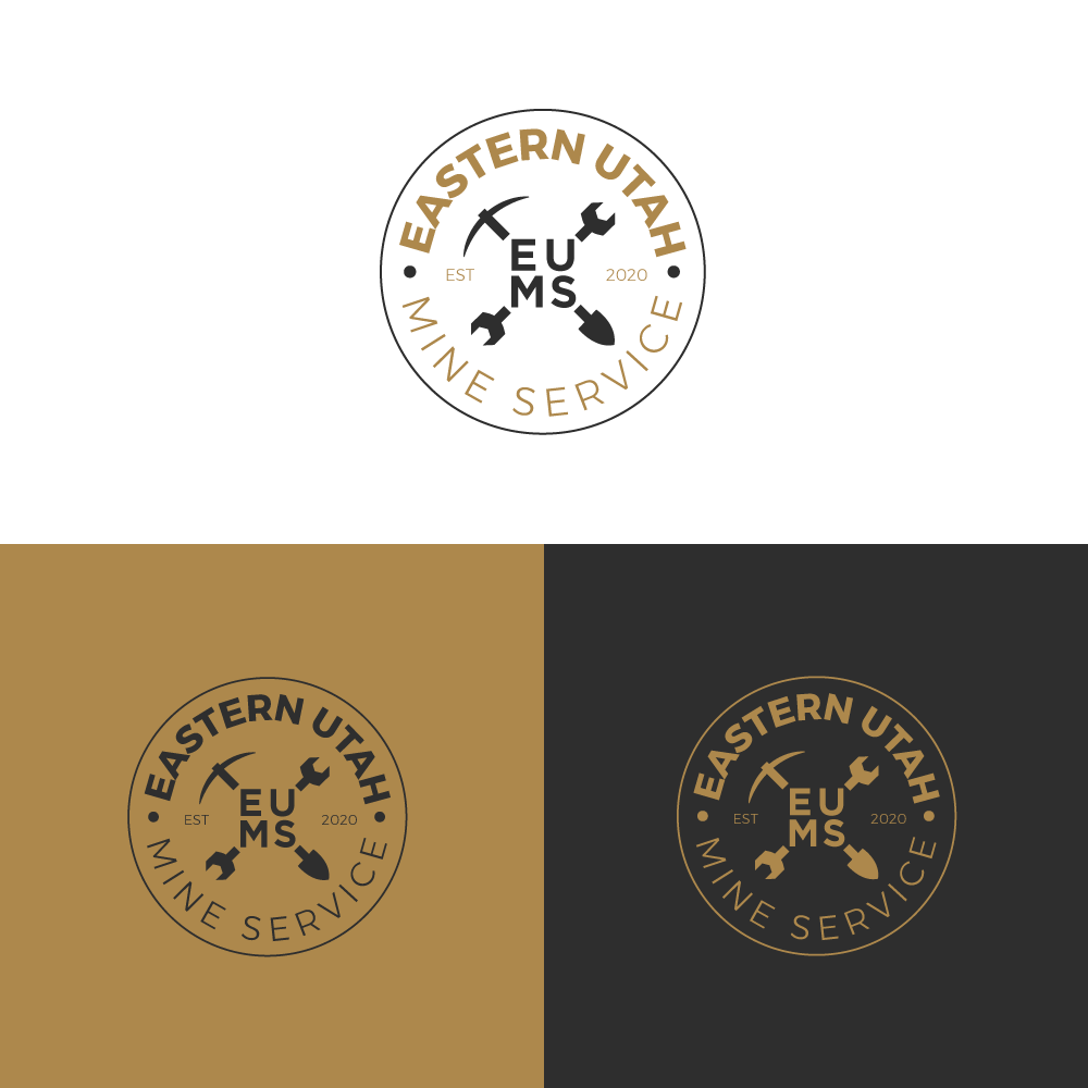 Logo Design by kyouzins for Eastern Utah Mine Service | Design #23889123
