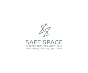 My business name is Safe Space Therapy Services. My mantra is Healing is the Only Option | Logo Design by .Ashu.