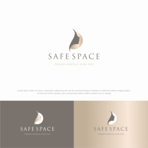 My business name is Safe Space Therapy Services. My mantra is Healing is the Only Option | Logo Design by ThiagoB