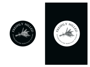 "Freshly Milled" is the name of the company. I would also like "Stoneground Heritage Flours" to appear with the logo. | Design de Logo par wonderland