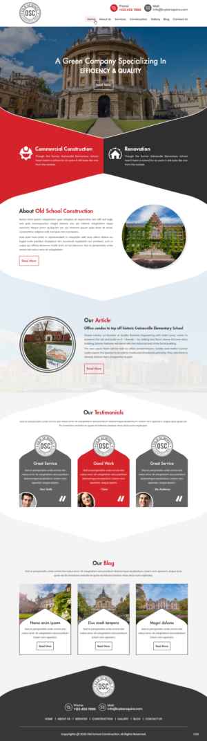 Web Design by pb for this project | Design #23895845