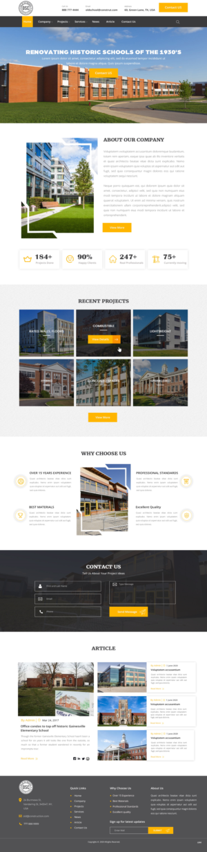 Web Design par pb pour ce projet | Design : #23912629